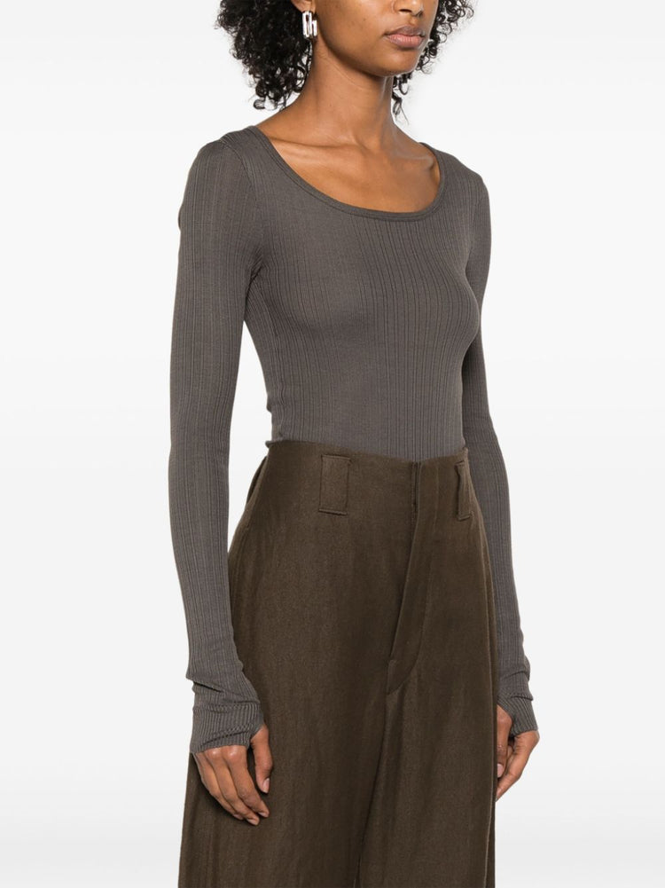 long-sleeve bodysuit