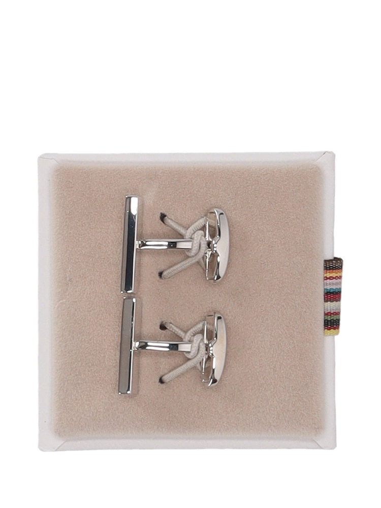 MEN CUFFLINK LOGO LETTERS