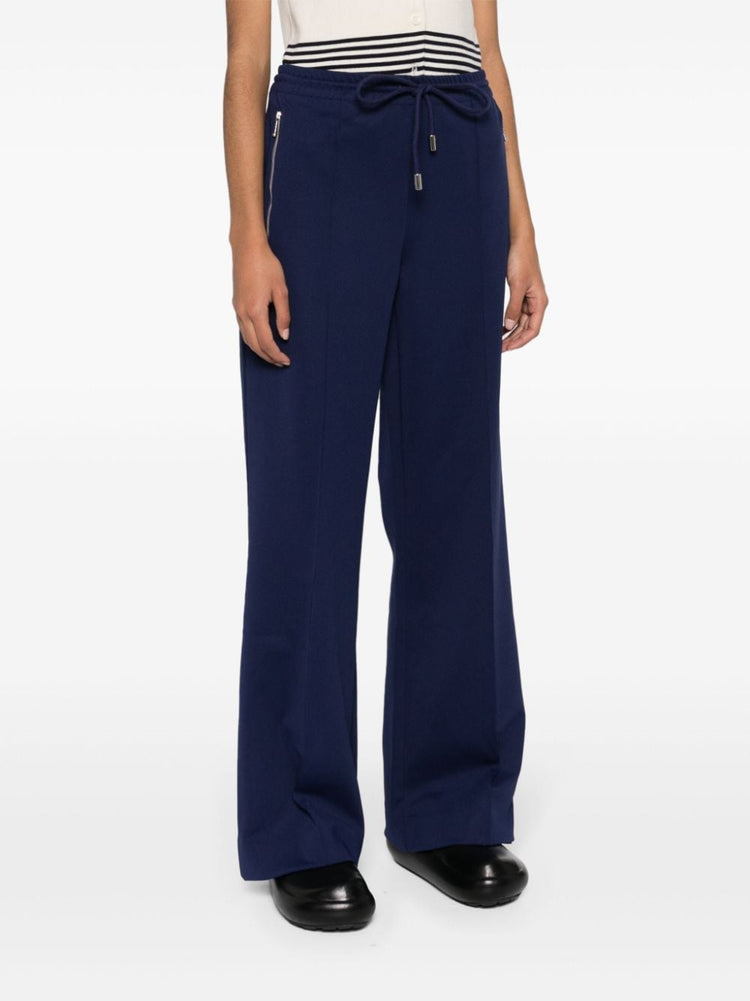 bootcut track pants