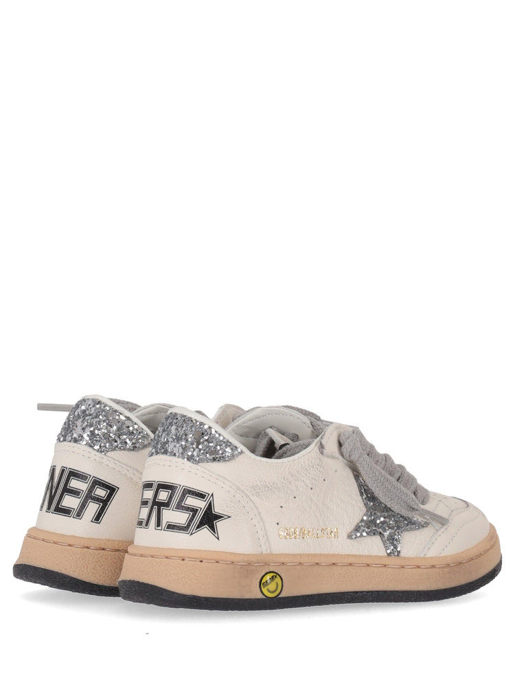 BALLSTAR NAPPA UPPER GLITTER STAR AND HEEL