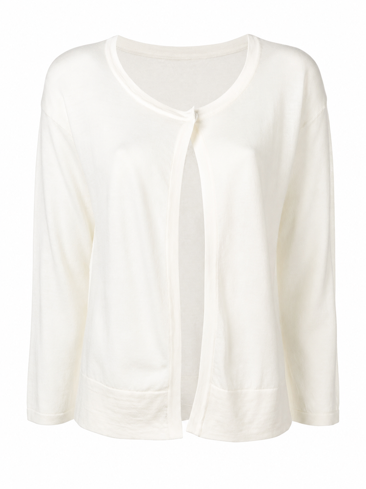 Fine knit cardigan