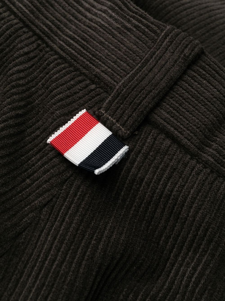 THOM BROWNE corduroy cropped trousers