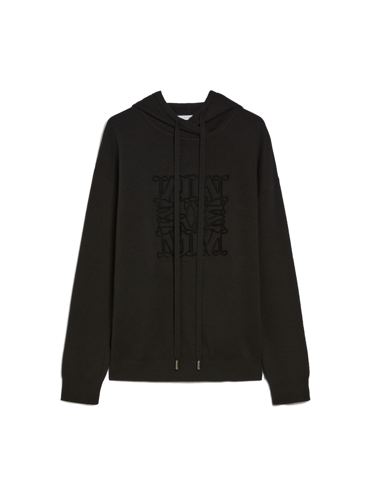 Pamir hooded wool sweatshirt