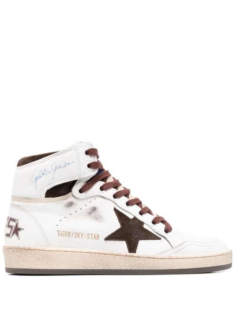 SKY STAR NAPPA UPPER AND SPUR NYLON TONGUE SUEDE STAR