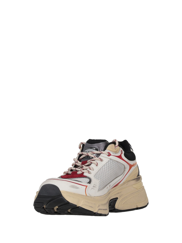 LIGHTSTAR MESH UPPER AND HEEL LEATHER TOE AND SPUR TPU STAR