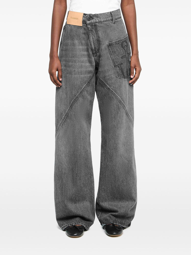 twisted workwear jeans