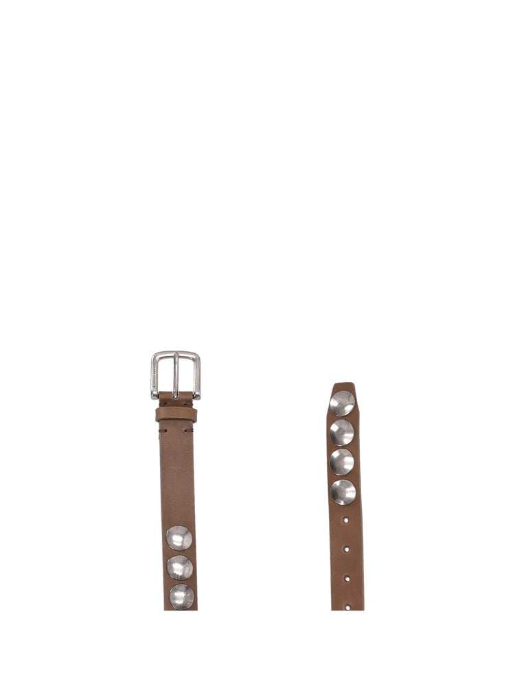 BELT TRINIDAD WASHED LEATHER STUDS