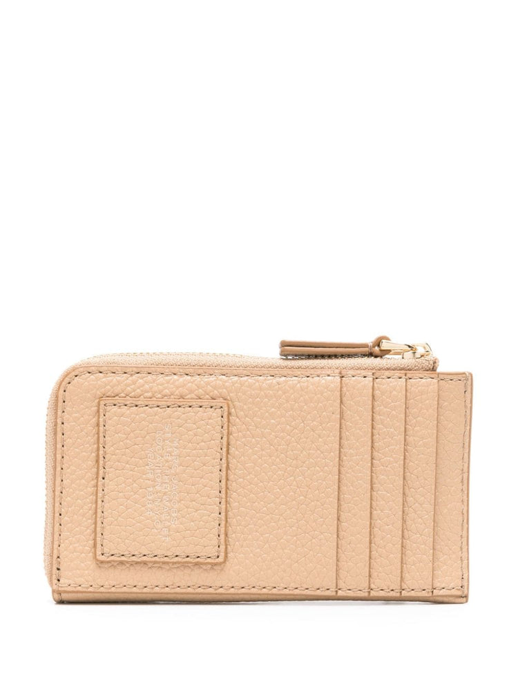 The Leather top zip multi wallet