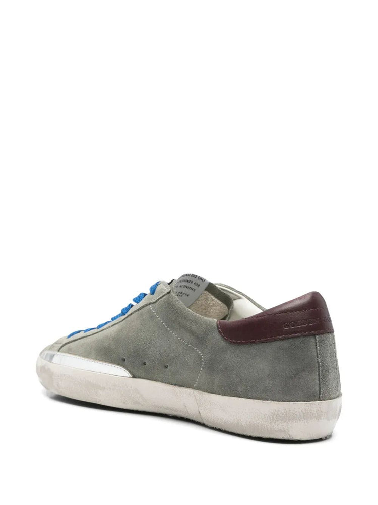 SUPER-STAR SUEDE UPPER AND TOE LEATHER STAR AND HEEL