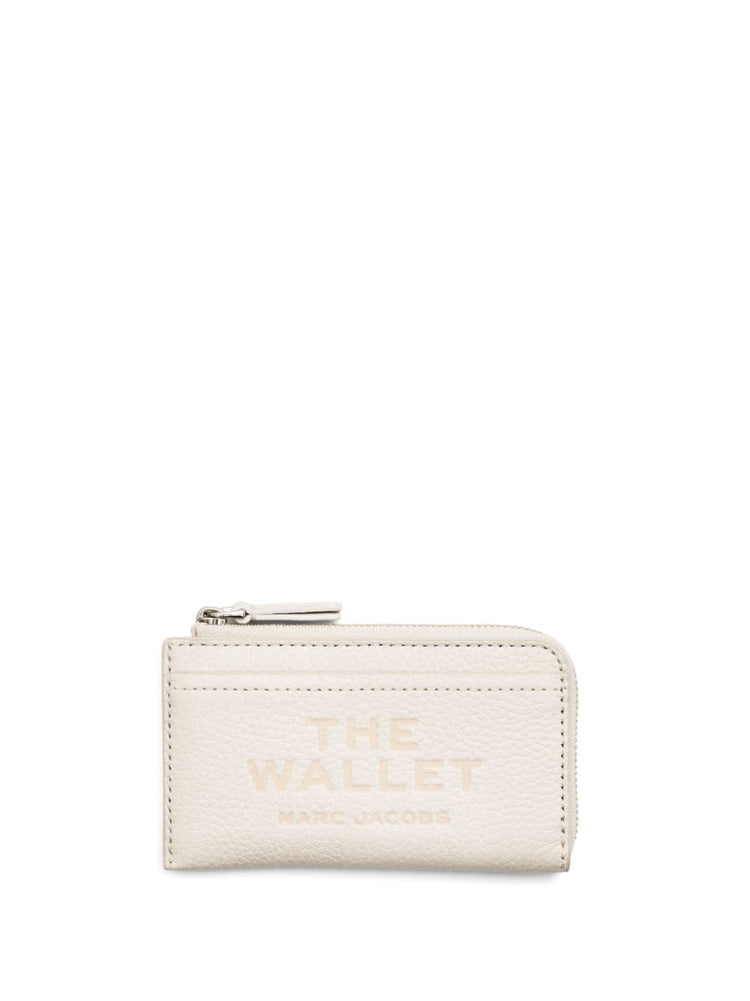 The Leather top zip multi wallet