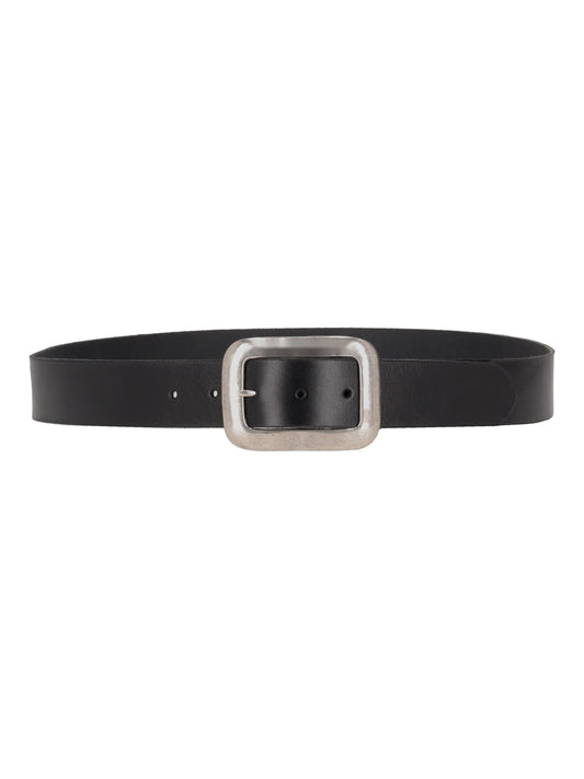 LA ROSE leather belt black