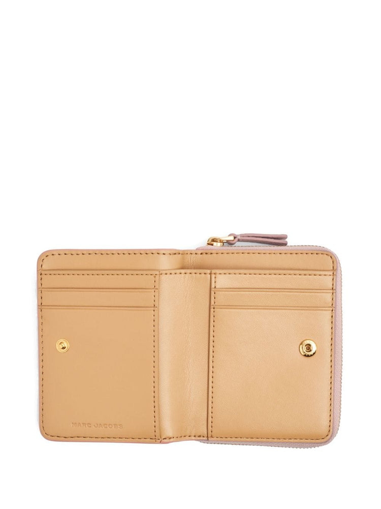 The Leather Mini compact wallet