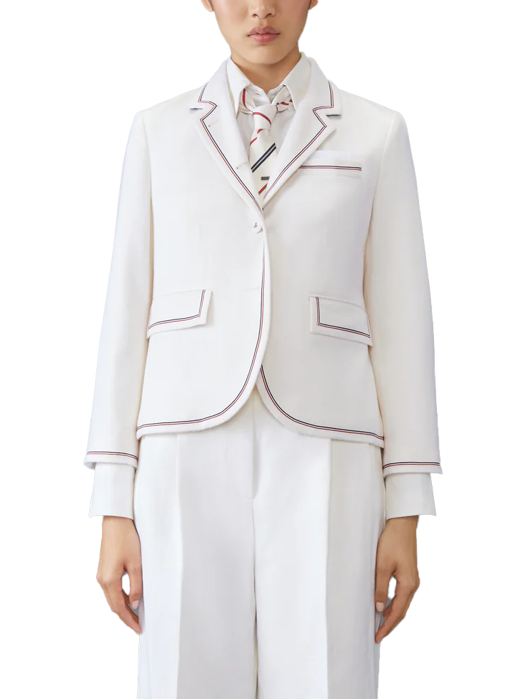 cashmere high armhole sportcoat