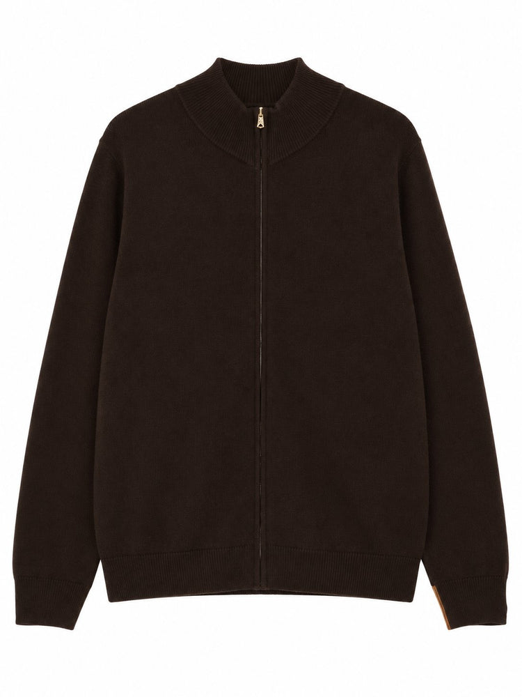 MENS CARDIGAN ZIP THRU