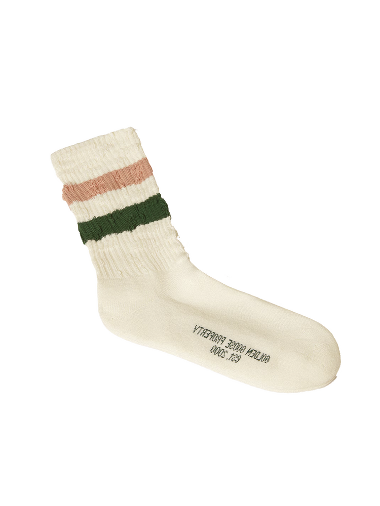 SOCKS HIGH RIB/STRIPES/RIPPED