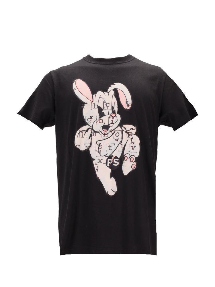 MENS SLIM FIT SS T SHIRT BUNNY