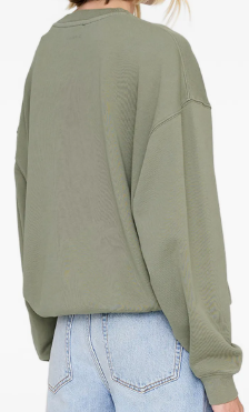 TRENTON SWEATSHIRT BING - WASHED OLIVE