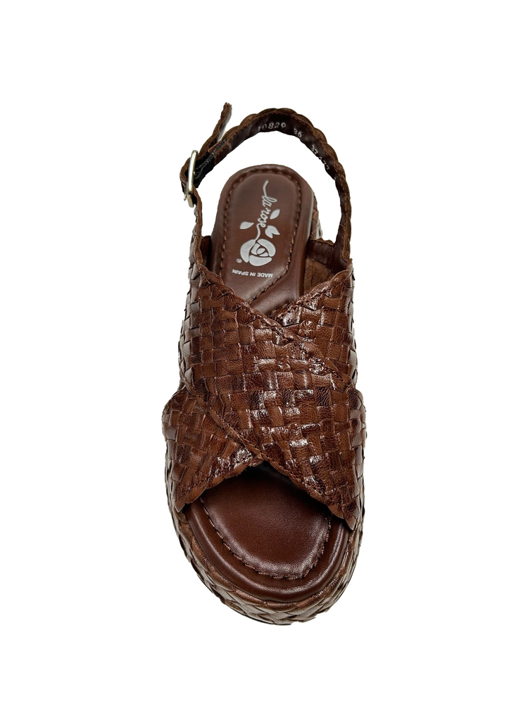 Maui platform wooden sandal