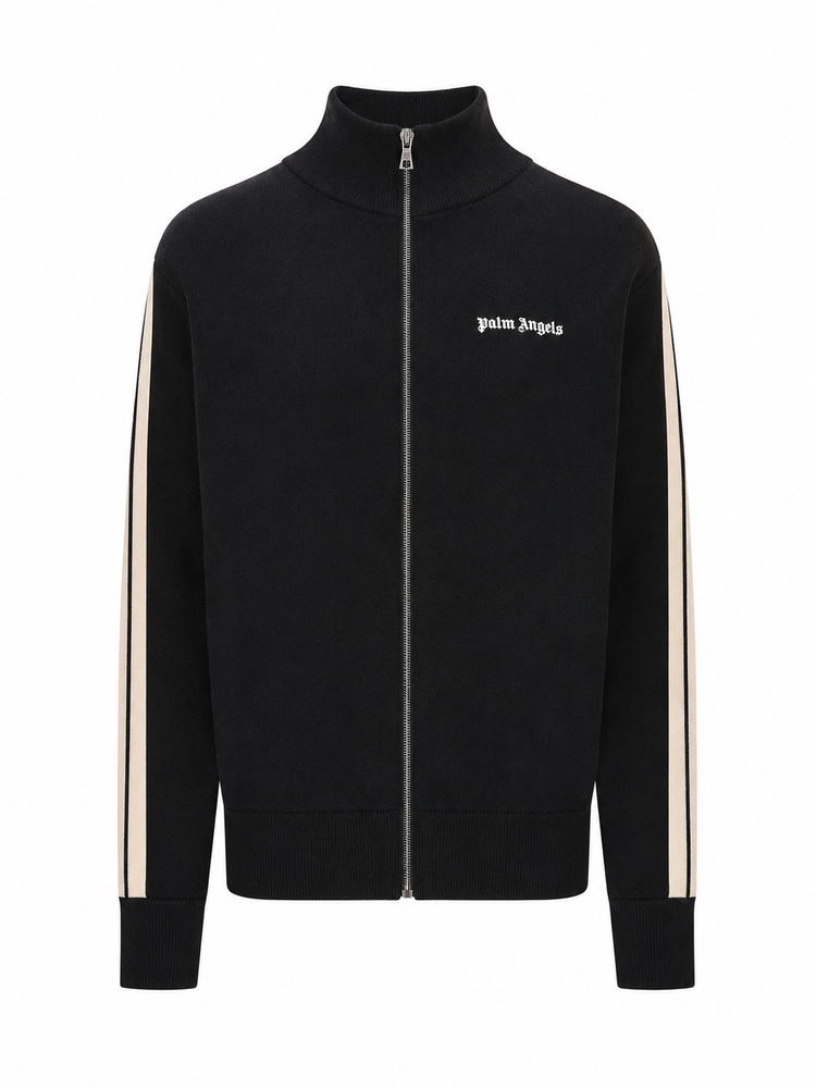 CLASSIC LOGO KNIT TRACK JKT DARK GREY -