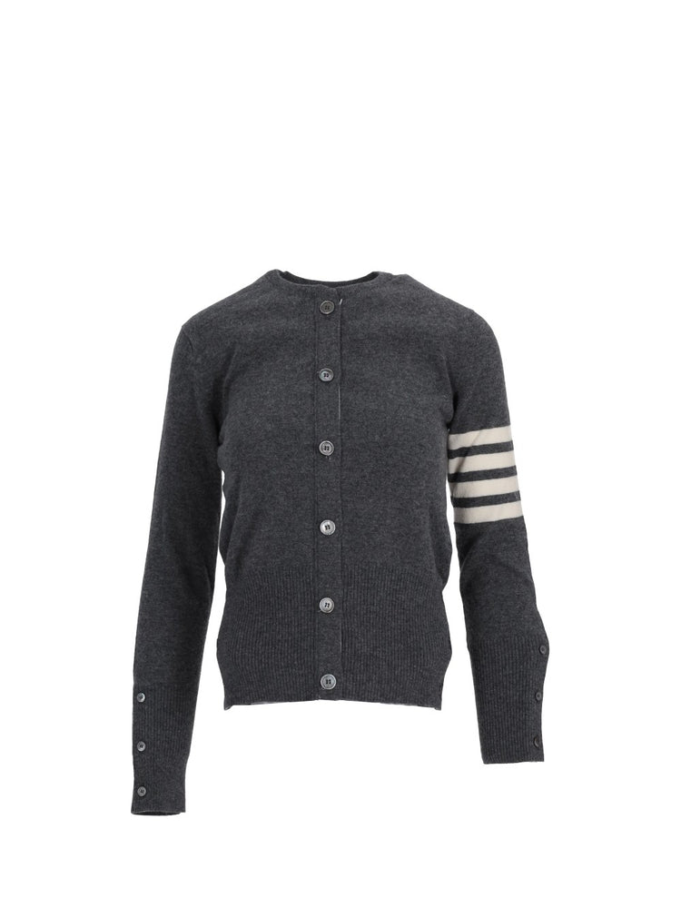 4-bar stripe cardigan