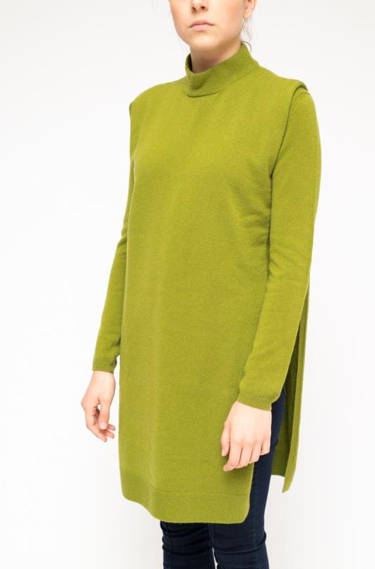 LA ROSE gilet cashmere