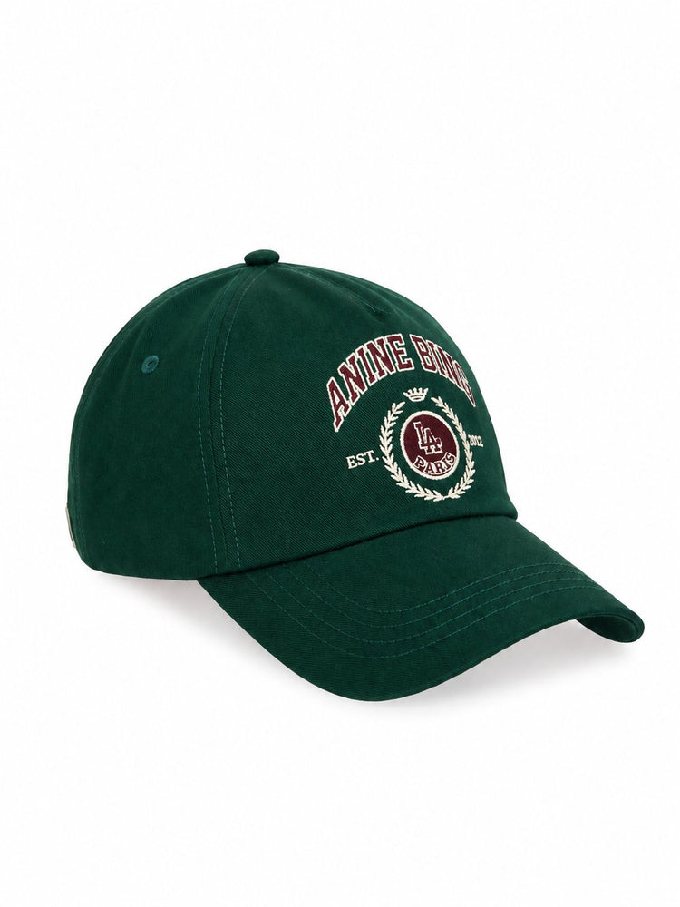 JEREMY BASEBALL CAP COLLEGIATE - DEEP EMERALD