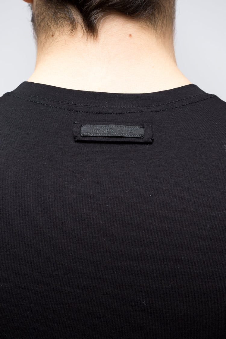 classic fitted t-shirt denim color