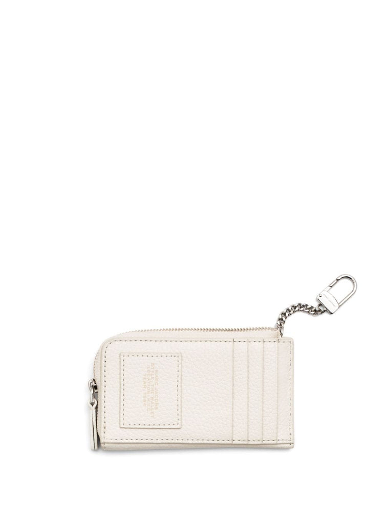 The Leather top zip multi wallet