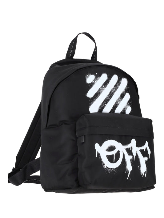 DIAG SPRAY BACKPACK BLACK - WHITE