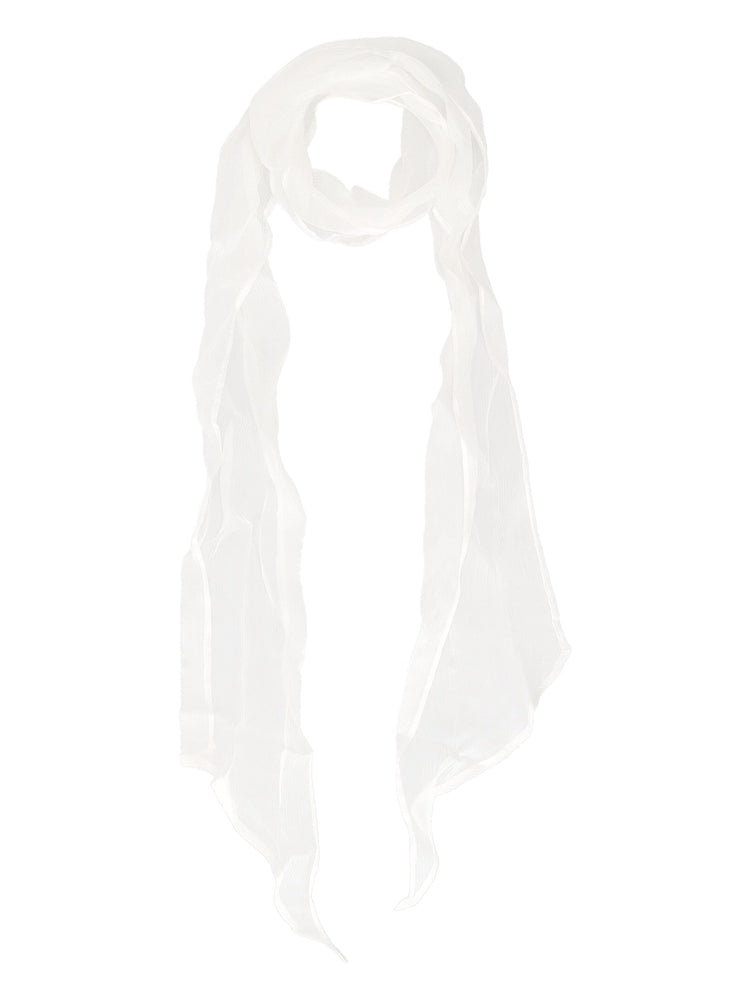 LA ROSE white scarf