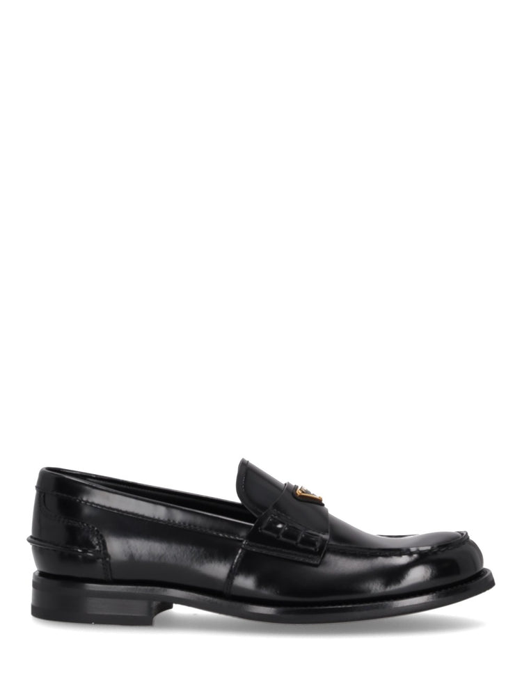 leather loafers