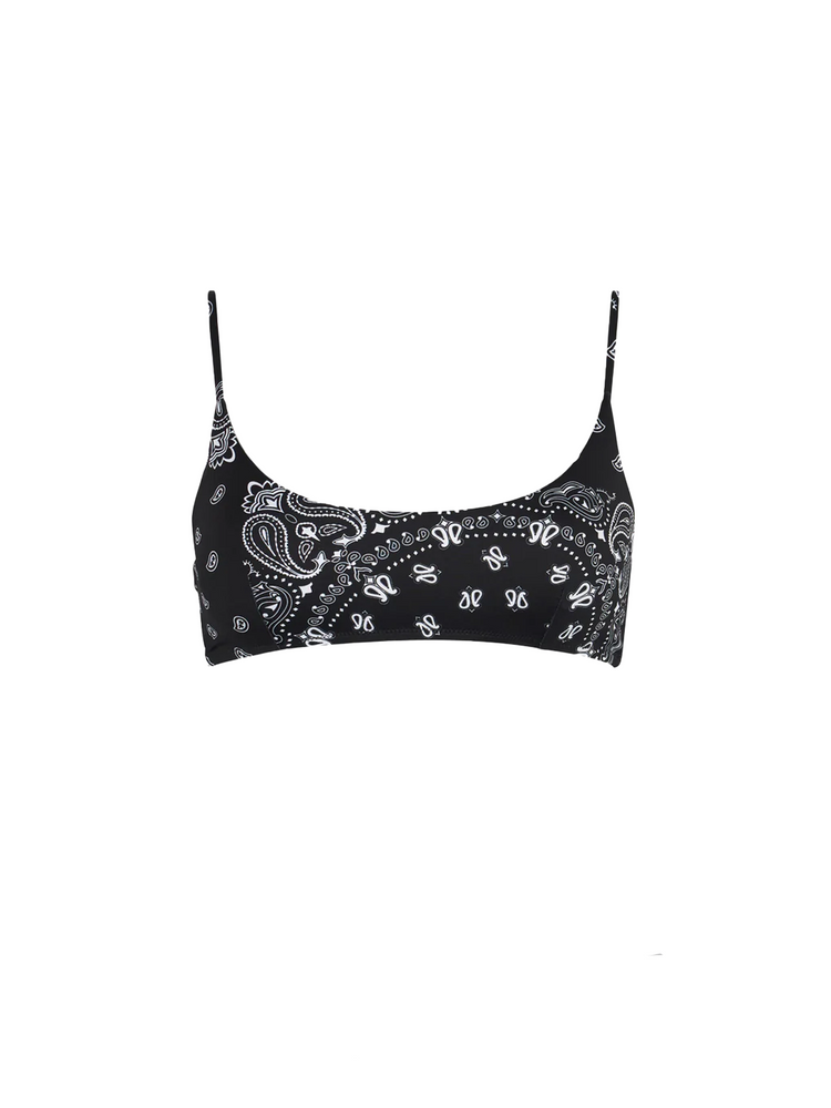 bandana print bralette bandana print