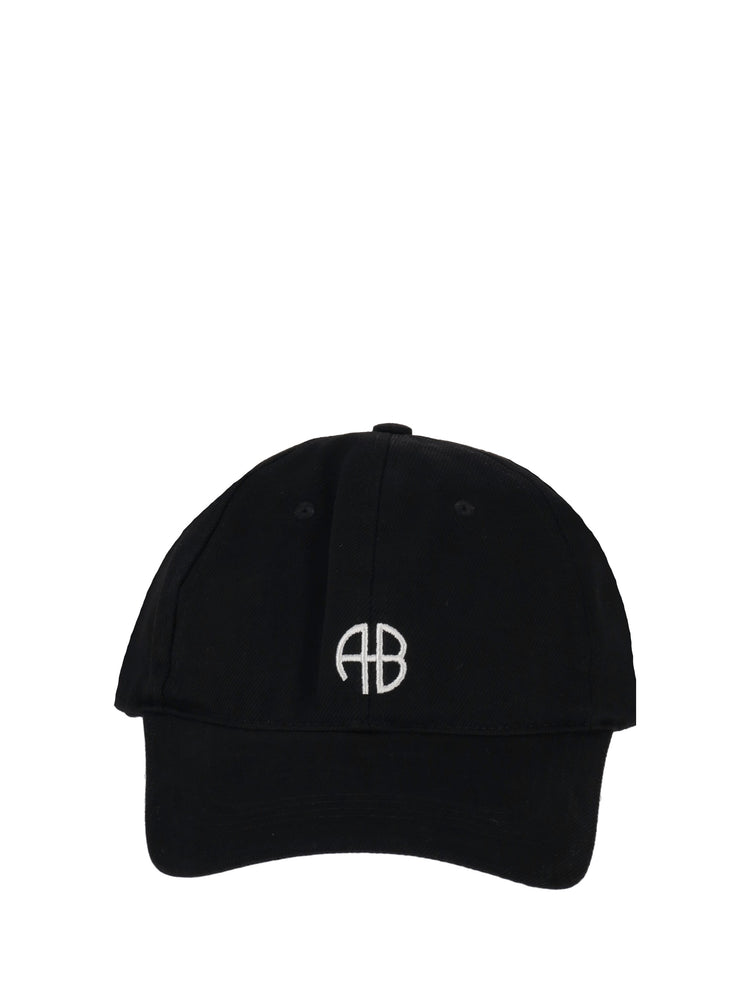 JEREMY BASEBALL CAP AB - BLACK DENIM