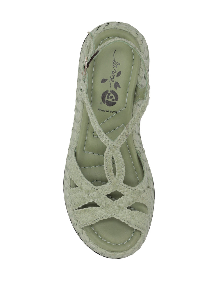 Maui platform wooden sandal