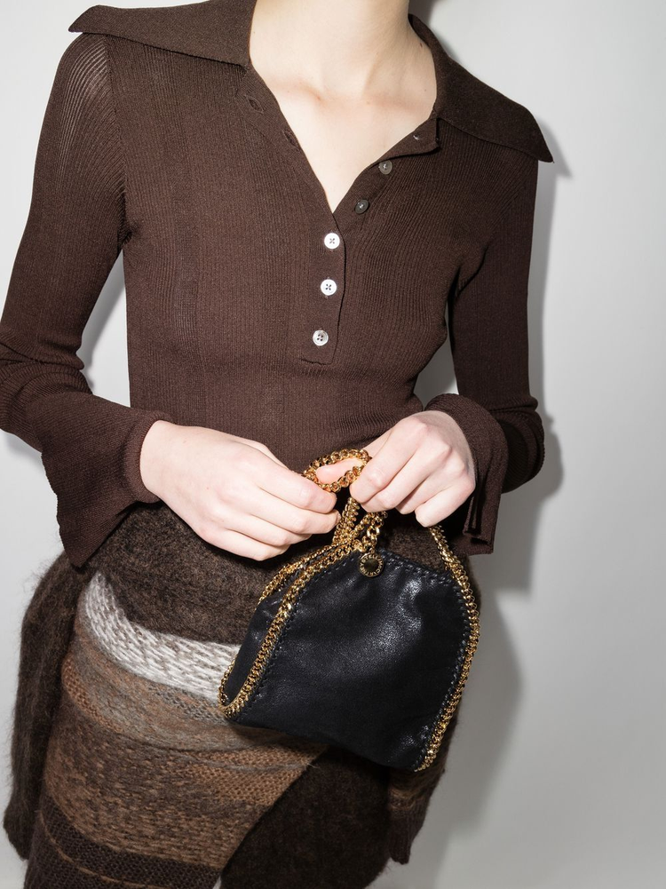 FALABELLA TINY BAG ECO SHAGGY