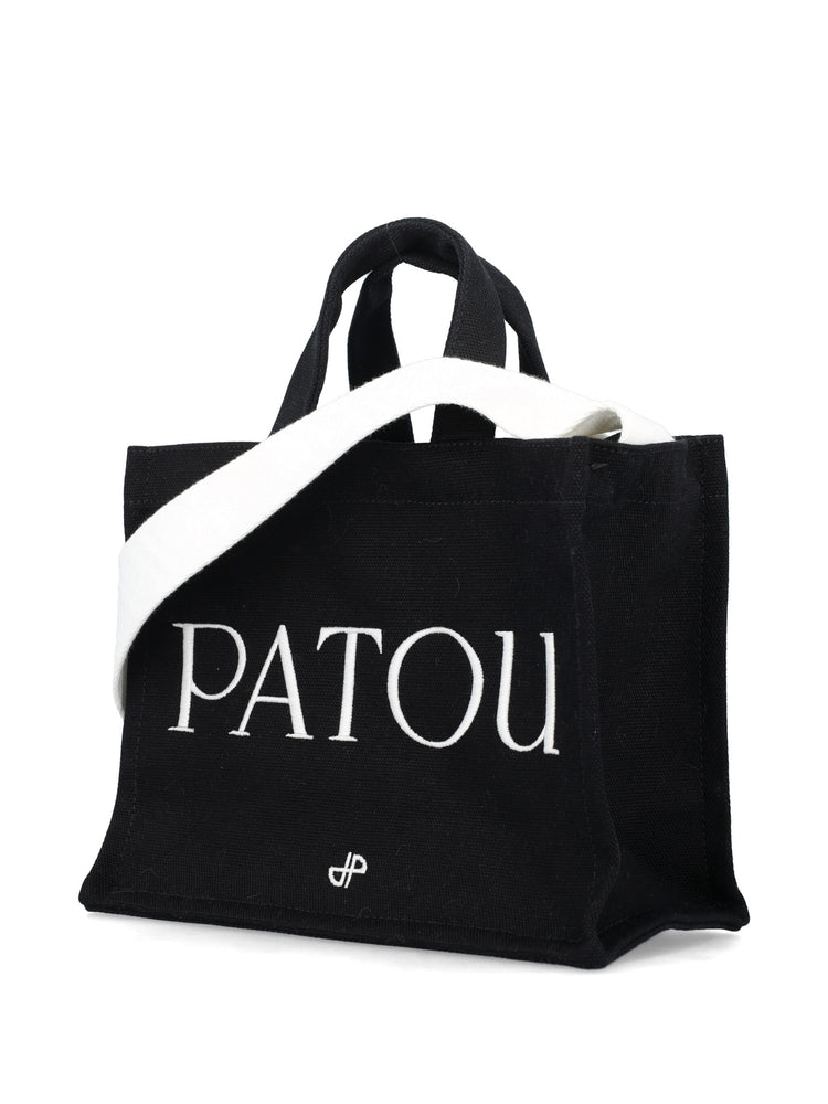 small Patou canvas tote bag