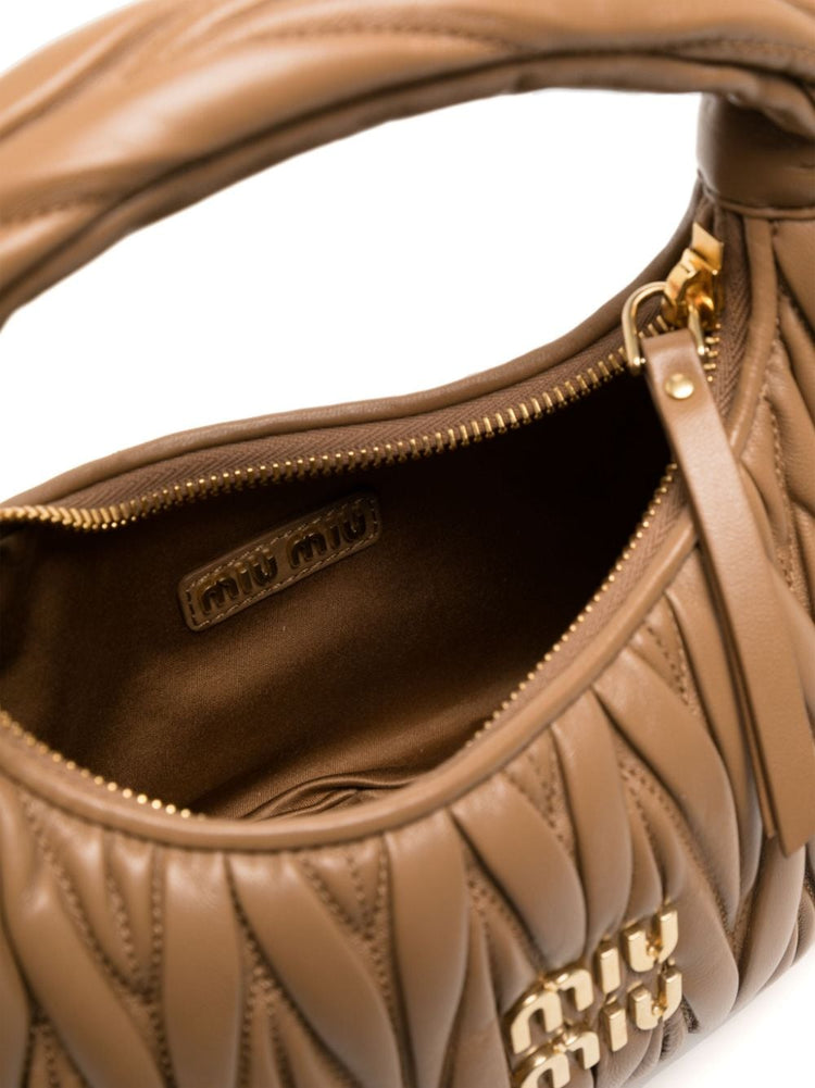 Wander matelassé mini bag