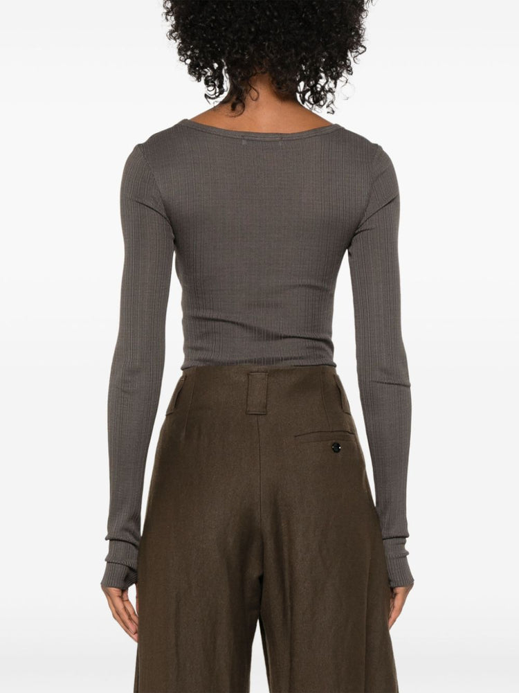 long-sleeve bodysuit