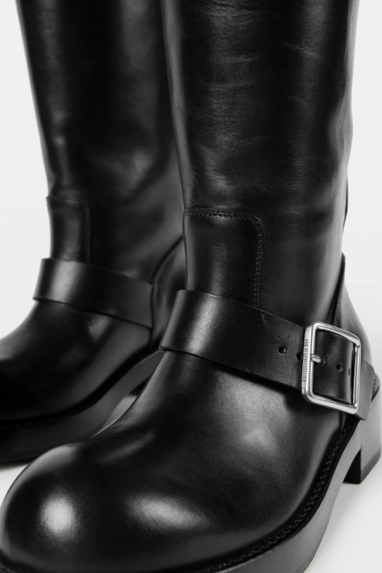 ARWA ENGINEER HIGH BOOTS WITH BUCKLES TUXON