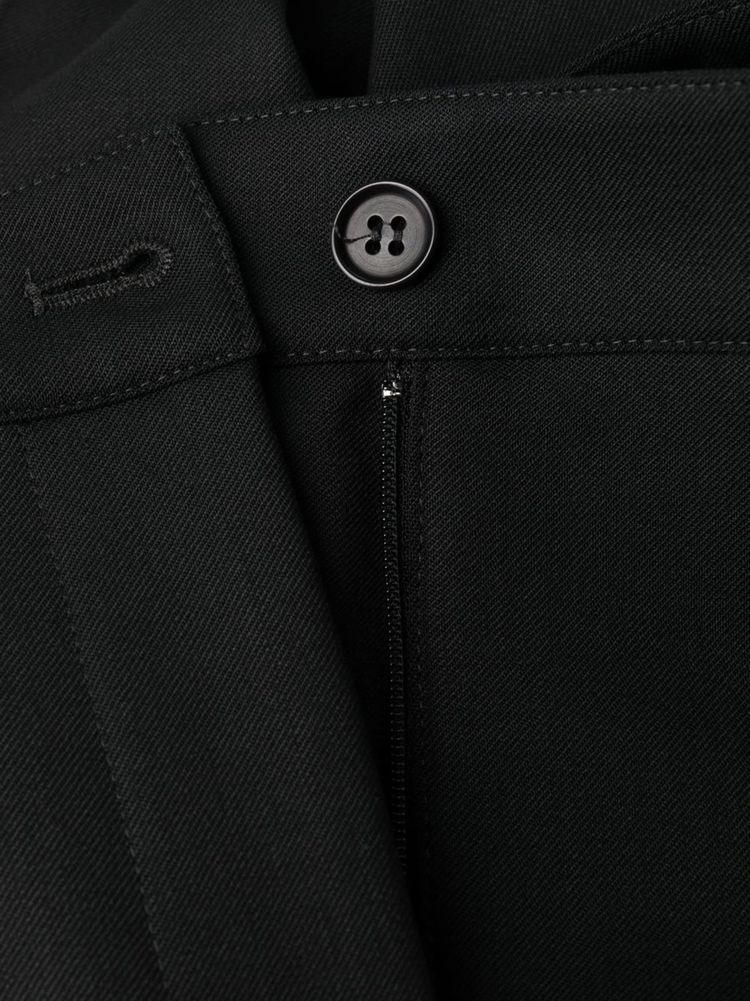 tailored virgin wool-blend trousers