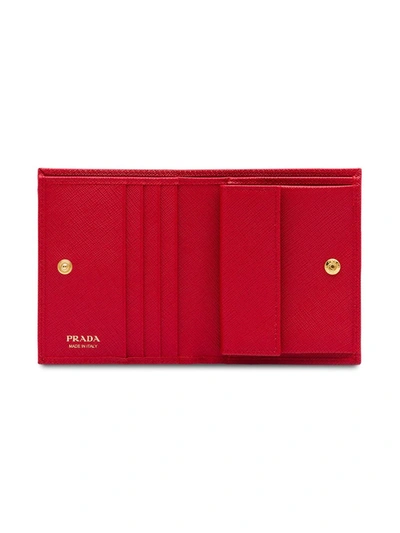 Small Saffiano leather wallet