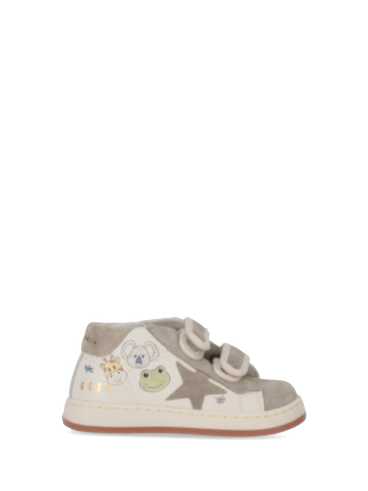 June nappa suede star