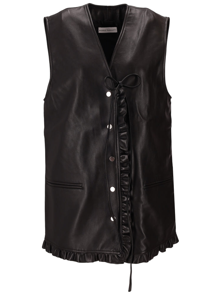 GALA VEST - Nappa Leather