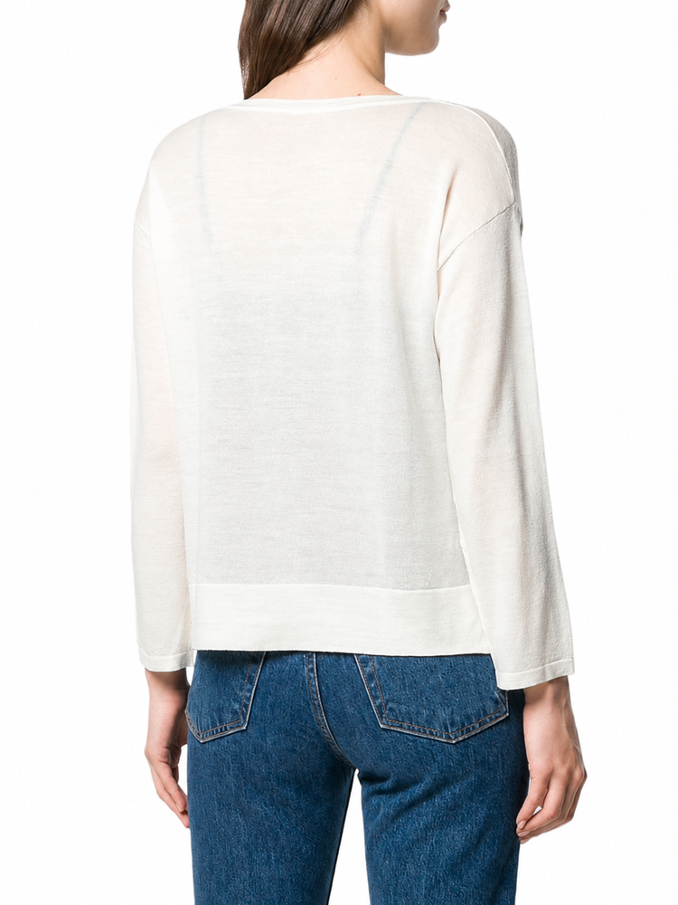 Fine knit cardigan