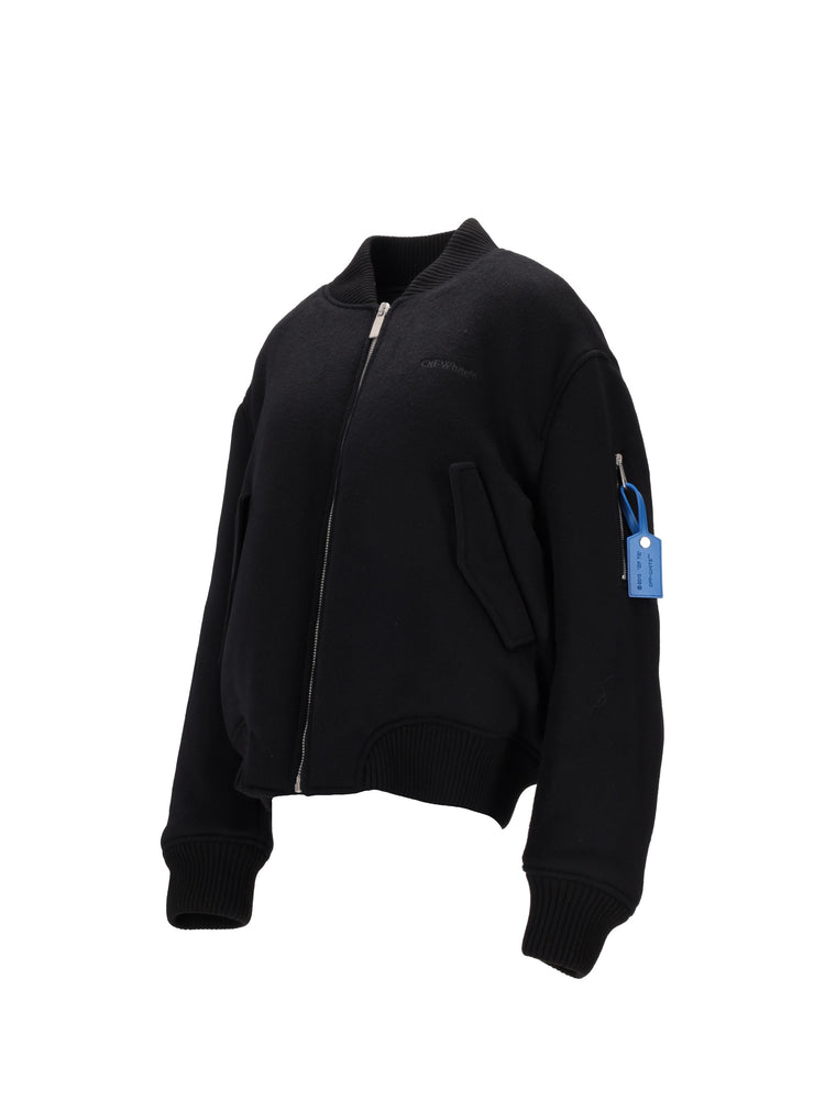 QUOTE WS BOMBER JKT BLACK - DARK GREY