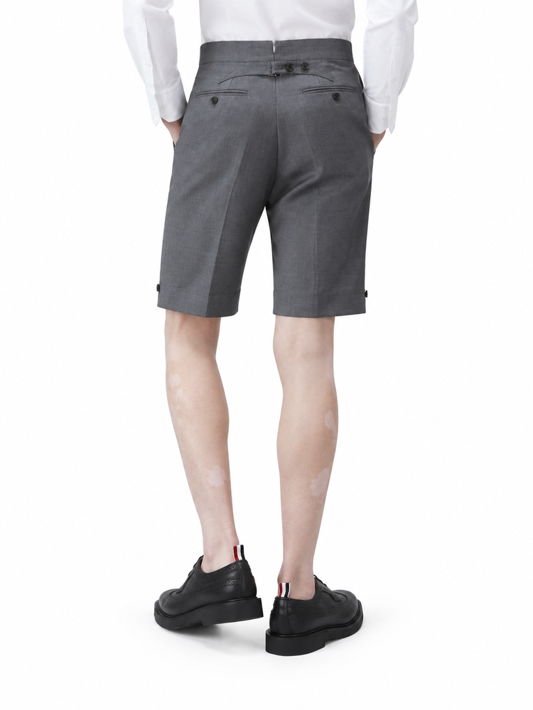 FIT 1 BACKSTRAP SHORT IN SUPER 120’S TWILL
