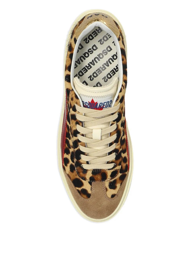 Lace-Up Low Top Sneakers