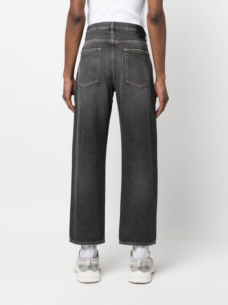 GOLDEN M'S  PANT CORY LOOSE SKATE MEDIUM  WASHED DENIM