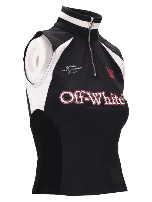 TECH JER SERENA S/L TOP BLACK - WHITE