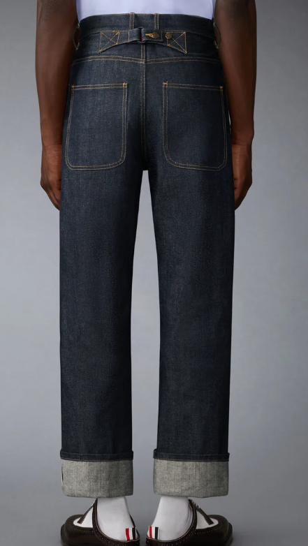 DENIM 5 POCKETS TROUSER IN JAPANESE SELVEDGE DENIM